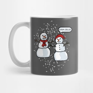 Snowman Sees Stem Cells Mug